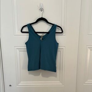 Athleta Teal Sleeveless Women's Top